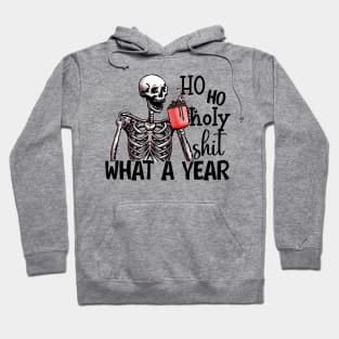 Ho Ho Holy Shit What A Year 2020 Hoodie